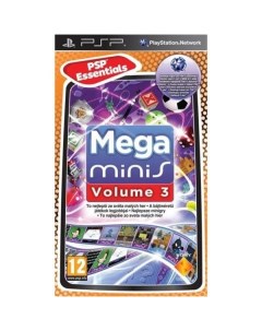 Игра Mega Minis Volume 3 Essentials PlayStation Portable полностью на иностранном языке Sony
