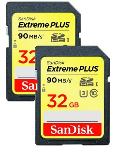 Карта памяти Micro SDHC Extreme Plus SDSDXWF 032G GNCI2 32GB Sandisk