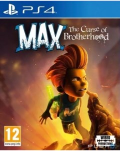 Игра Max The Curse of Brotherhood PlayStation 4 полностью на иностранном языке Wired productions