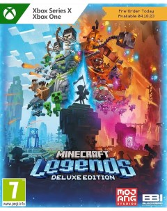 Игра Minecraft Legends Deluxe Edition Xbox One полностью на русском языке Microsoft
