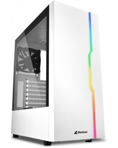 Корпус компьютерный RGB SLIDER WH White Sharkoon