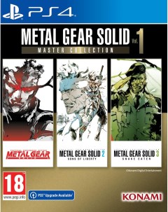 Игра Metal Gear Solid Master Collection vol 1 PS4 полностью на иностранном языке Konami