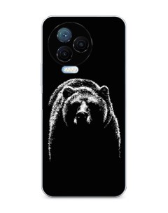 Чехол на Infinix Note 12 Pro 4G Note 12 2023 Медведь в ночи Homey