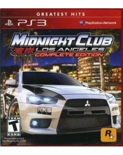 Игра Midnight Club Los Angeles Complete Edition PS3 полностью на иностранном языке Rockstar