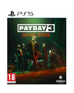 Игра PAYDAY 3 Издание первого дня PlayStation 5 русские субтитры Deep silver