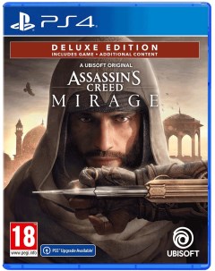 Игра Assassin s Creed Mirage Deluxe Edition PlayStation 4 русские субтитры Ubisoft