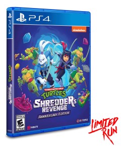 Игра TMNT Shredder s Revenge Anniversary Edition PS4 полностью на иностранном языке Limited run games