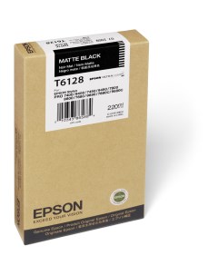 Картридж для струйного принтера T6128 C13T612800 матовый черный оригинал Epson