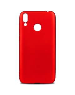 Чехол матово силиконовый для Huawei Honor 8C Red Nobrand