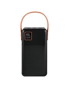 Внешний аккумулятор Porta LCD PD 60000 мАч 2 USB Type C microUSB черный Tfn
