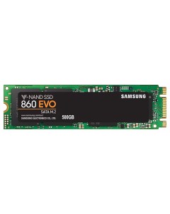 SSD накопитель 860 EVO M 2 2280 500 ГБ MZ N6E500BW Samsung