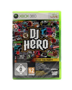 Игра DJ Hero Xbox 360 полностью на иностранном языке Activision