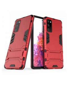 Чехол Iron для смартфона Samsung Galaxy S20 FE красный Printofon
