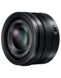 Объектив Lumix G Leica DG Summilux 15mm f 1 7 ASPH Black Panasonic