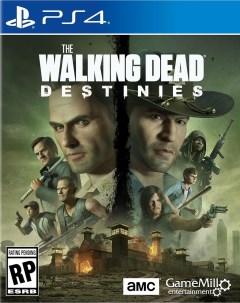 Игра The Walking Dead Destinies PlayStation 4 полностью на иностранном языке Gamemill entertainment
