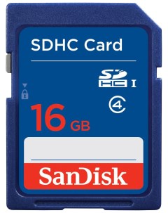 Карта памяти SDHC SDSDB 016G B35 16GB Sandisk