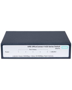 Коммутатор OfficeConnect 1420 JH327A Grey Black Hp