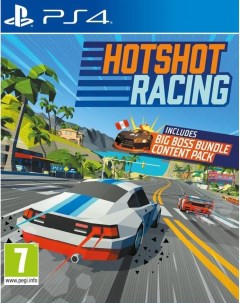 Игра Hotshot Racing PlayStation 4 полностью на иностранном языке Curve digital