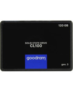 SSD накопитель CL100 2 5 120 ГБ SSDPR CL100 120 G3 Goodram