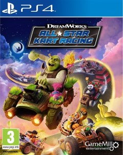 Игра DreamWorks All Star Kart Racing PS4 полностью на иностранном языке Gamemill entertainment