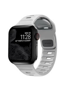 Ремешок Sport Slim Band для Apple Watch Ultra 49 45 44 42mm NM01147985 White Nomad