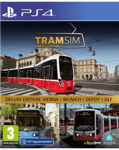 Игра TramSim Console Edition Deluxe PS4 русские субтитры Dovetail games
