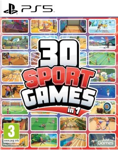 Игра 30 Sport Games in 1 PlayStation 5 полностью на иностранном языке Just for games