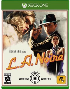 Игра L A Noire US Xbox One Xbox Series X русские субтитры Rockstar games