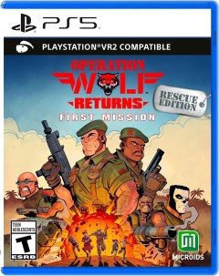 Игра Operation Wolf Returns First Mission PSVR2 PS5 полностью на иностранном языке Microids
