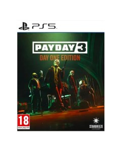 Игра PAYDAY 3 Издание первого дня PlayStation 5 русские субтитры Deep silver