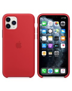 Чехол для Apple iPhone 11 Pro PRODUCT Red MWY52FE A Silicone case