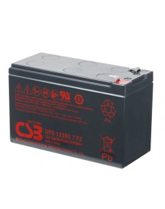 Аккумулятор для ИБП UPS 123607 F2 7 5 А ч 12 В UPS123607 Csb