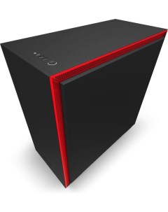 Корпус компьютерный H710 CA H710B BR Red Black Nzxt