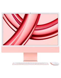 Моноблок iMac 24 M3 2023 M3 8Gb 256Gb M3 10 core розовый MQRD3ZP A Apple