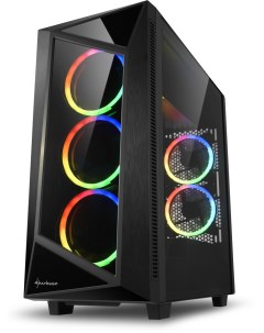 Корпус компьютерный REV200 RGB Black Sharkoon