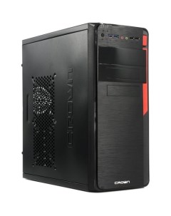 Корпус компьютерный CMC C503 CM000003410 Red Black Crownmicro