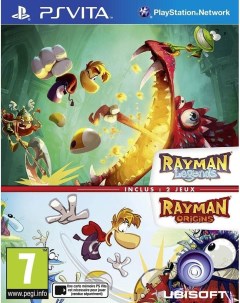 Игра Rayman Legends Origins Double Pack PS Vita полностью на иностранном языке Ubisoft
