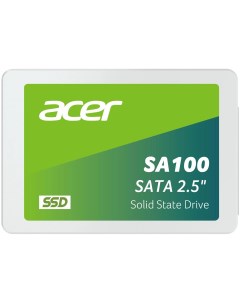 SSD накопитель SA100 mSATA 120 ГБ BL 9BWWA 101 Acer