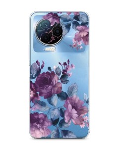 Чехол на Infinix Note 12 Pro 4G Note 12 2023 Purple Blossoms Homey