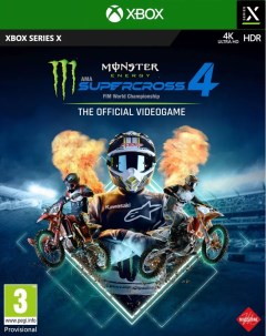Игра Monster Energy Supercross 4 The Official Videogame XBX SX на иностранном языке Milestone