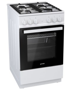 Газовая плита G5112WF B белый Gorenje