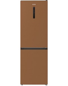 Холодильник NRK6192ACR4 коричневый Gorenje