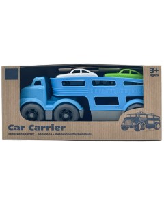 Автовоз с машинками Car Hauler Трейлер 2 синий Нижегородская игрушка