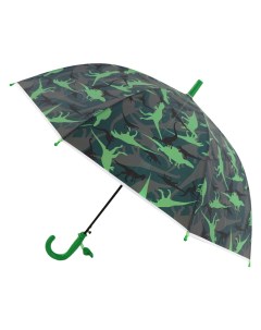 Зонт трость Динозаврики хаки Михимихи