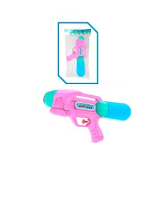 Бластер игрушечный водный 9933 29см розовый Tongde