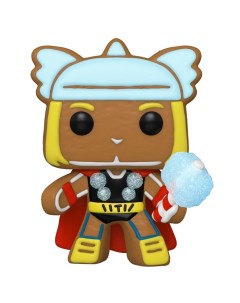 Фигурка Funko POP Bobble Marvel Holiday Gingerbread Thor Nobrand