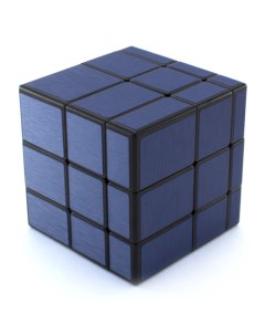 Головоломка зеркальный кубик Рубика Mirror blue Qiyi mofangge