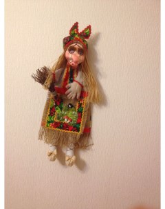 Баба Яга Кукла перчатка Григорьевская игрушка
