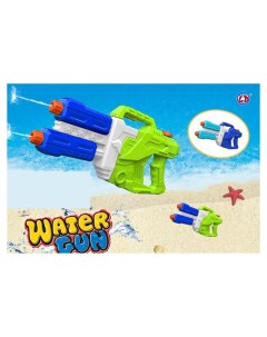 Водный пистолет бластер игрушечный 2 ствола 49х22 5х6 см Наша игрушка