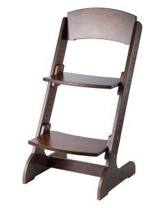 Растущий стул ALPIKA BRAND ECO materials Сlassic Темная морилка с 1 го года жизни Alpika brand